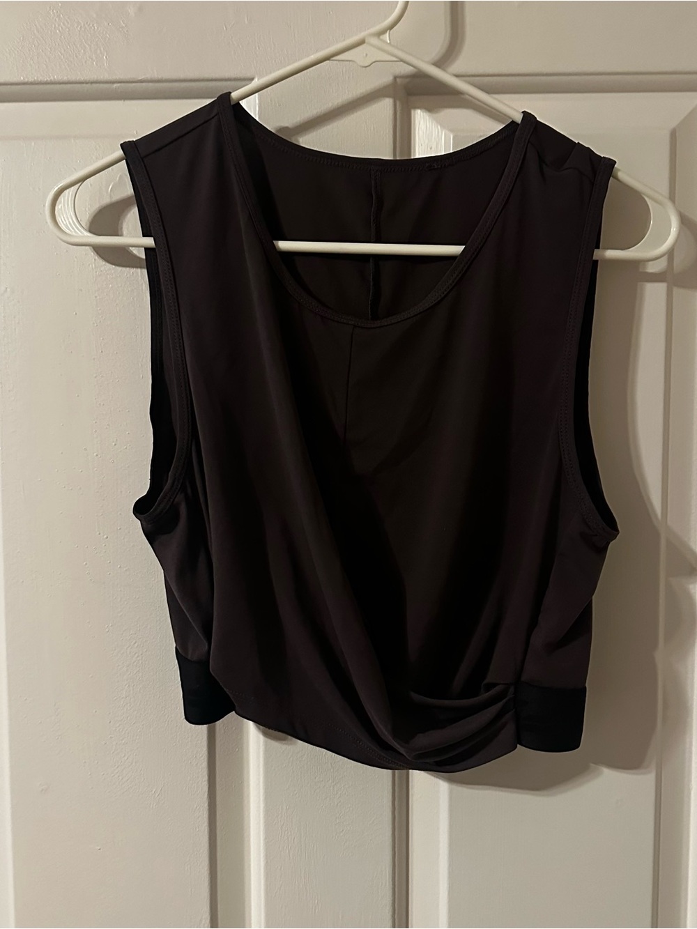 Women’s Sleeveless Twist-Front Top